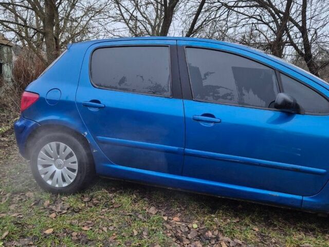 Синий Пежо 307, объемом двигателя 1.4 л и пробегом 286 тыс. км за 1950 $, фото 6 на Automoto.ua