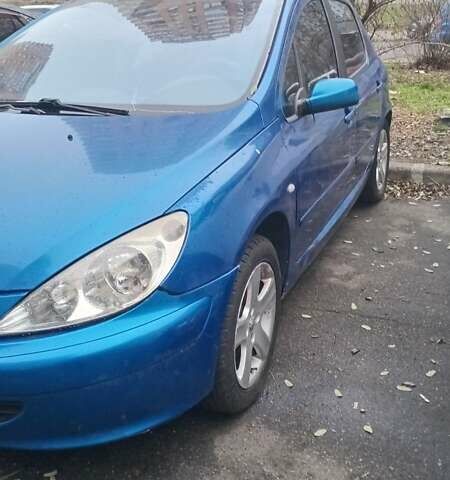 Синій Пежо 307, об'ємом двигуна 2 л та пробігом 428 тис. км за 1800 $, фото 2 на Automoto.ua