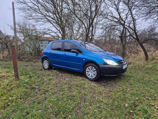 Синий Пежо 307, объемом двигателя 1.4 л и пробегом 286 тыс. км за 1950 $, фото 2 на Automoto.ua