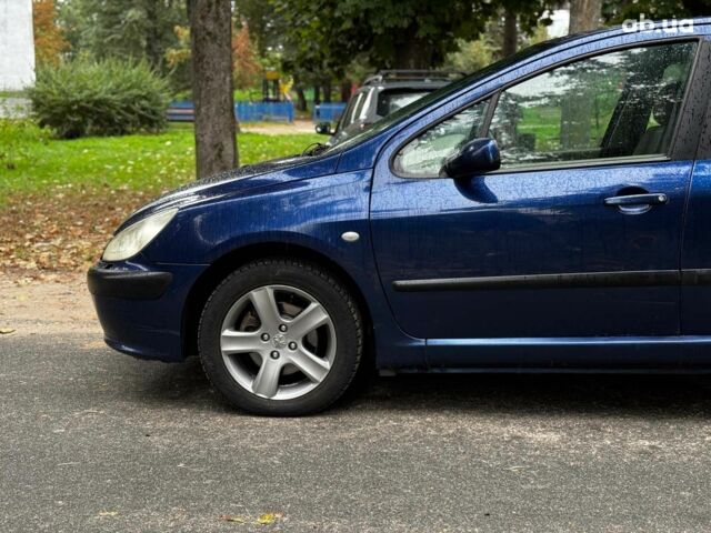 Синий Пежо 307, объемом двигателя 2 л и пробегом 296 тыс. км за 3590 $, фото 9 на Automoto.ua