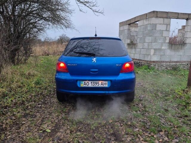 Синий Пежо 307, объемом двигателя 1.4 л и пробегом 286 тыс. км за 1950 $, фото 4 на Automoto.ua