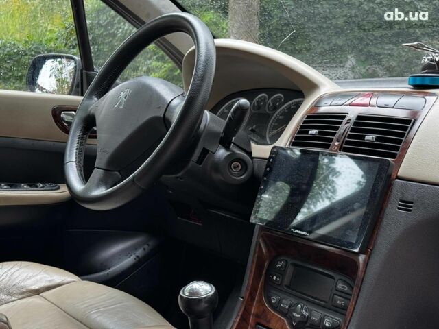 Синий Пежо 307, объемом двигателя 2 л и пробегом 296 тыс. км за 3590 $, фото 24 на Automoto.ua