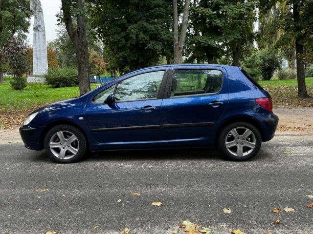 Синий Пежо 307, объемом двигателя 2 л и пробегом 296 тыс. км за 3490 $, фото 7 на Automoto.ua