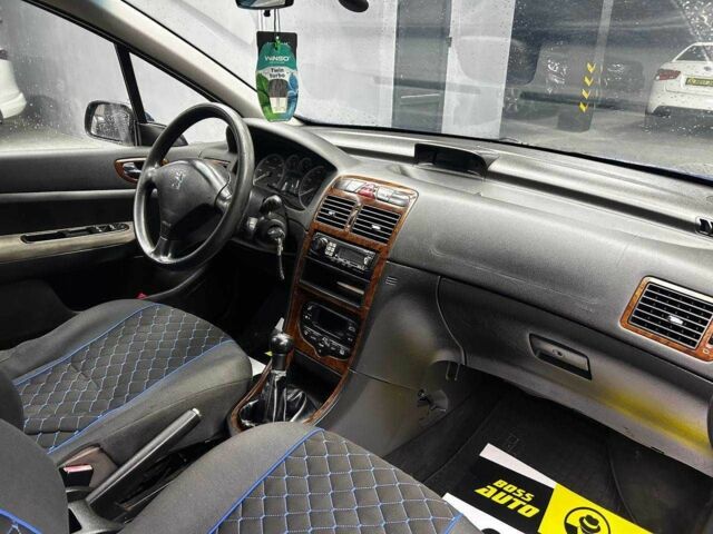 Синий Пежо 307, объемом двигателя 2 л и пробегом 260 тыс. км за 3900 $, фото 17 на Automoto.ua