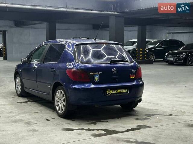Синій Пежо 307, об'ємом двигуна 2 л та пробігом 260 тис. км за 3900 $, фото 3 на Automoto.ua