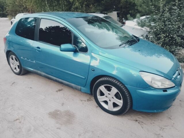 Синий Пежо 307, объемом двигателя 1 л и пробегом 300 тыс. км за 2200 $, фото 2 на Automoto.ua
