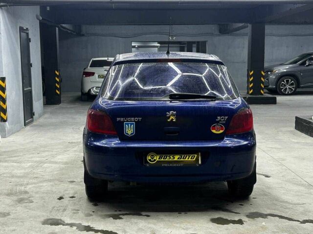 Синий Пежо 307, объемом двигателя 2 л и пробегом 260 тыс. км за 3900 $, фото 4 на Automoto.ua