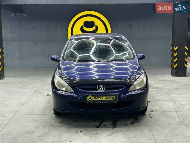Синій Пежо 307, об'ємом двигуна 2 л та пробігом 260 тис. км за 3900 $, фото 1 на Automoto.ua