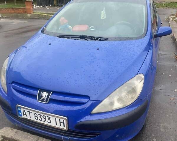 Синій Пежо 307, об'ємом двигуна 1.59 л та пробігом 370 тис. км за 3700 $, фото 5 на Automoto.ua