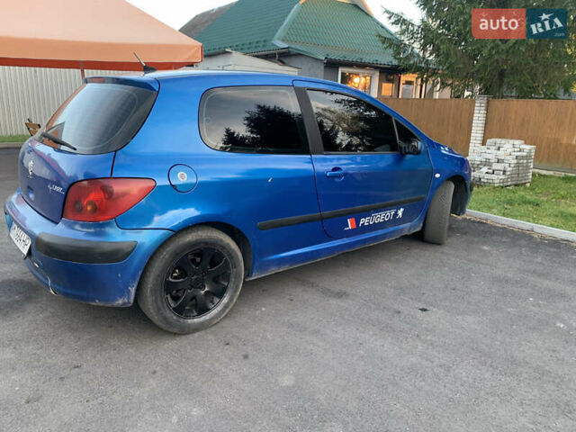 Синій Пежо 307, об'ємом двигуна 1.6 л та пробігом 350 тис. км за 2500 $, фото 3 на Automoto.ua