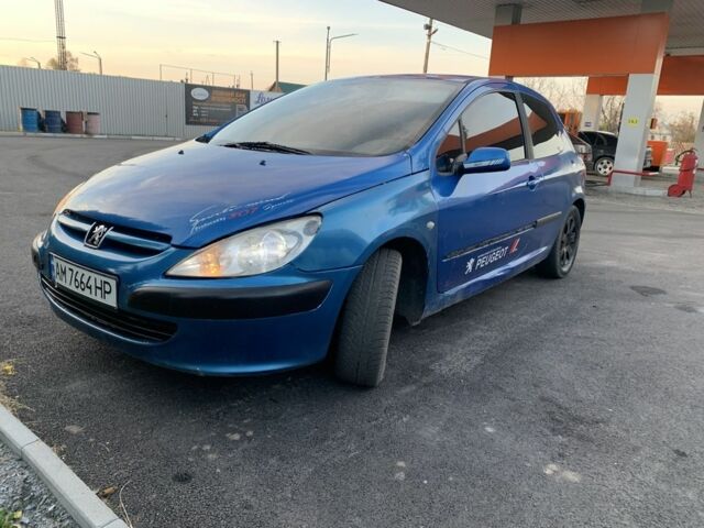 Синий Пежо 307, объемом двигателя 1.6 л и пробегом 300 тыс. км за 2500 $, фото 1 на Automoto.ua