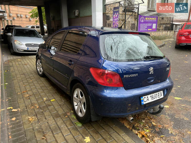 Синій Пежо 307, об'ємом двигуна 2 л та пробігом 343 тис. км за 3500 $, фото 2 на Automoto.ua