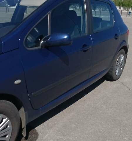 Синій Пежо 307, об'ємом двигуна 2 л та пробігом 430 тис. км за 3400 $, фото 12 на Automoto.ua