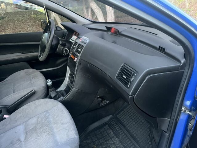 Синій Пежо 307, об'ємом двигуна 2 л та пробігом 279 тис. км за 1699 $, фото 14 на Automoto.ua