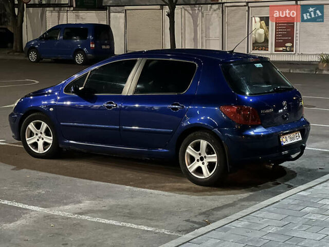 Синій Пежо 307, об'ємом двигуна 2 л та пробігом 343 тис. км за 3500 $, фото 4 на Automoto.ua