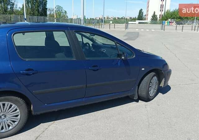 Синій Пежо 307, об'ємом двигуна 2 л та пробігом 430 тис. км за 3400 $, фото 8 на Automoto.ua