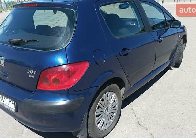 Синій Пежо 307, об'ємом двигуна 2 л та пробігом 430 тис. км за 3400 $, фото 7 на Automoto.ua