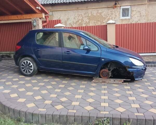 Синій Пежо 307, об'ємом двигуна 2 л та пробігом 347 тис. км за 999 $, фото 19 на Automoto.ua