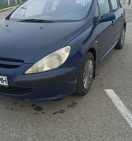 Синій Пежо 307, об'ємом двигуна 2 л та пробігом 434 тис. км за 3000 $, фото 13 на Automoto.ua