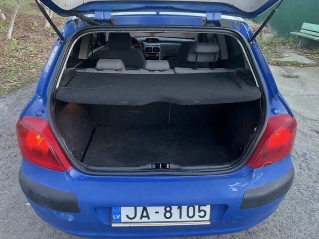 Синій Пежо 307, об'ємом двигуна 2 л та пробігом 279 тис. км за 1699 $, фото 17 на Automoto.ua