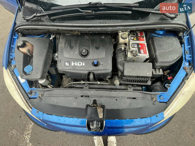 Синий Пежо 307, объемом двигателя 2 л и пробегом 168 тыс. км за 4000 $, фото 32 на Automoto.ua