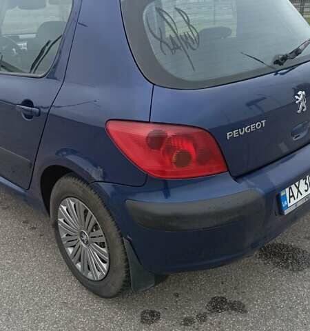 Синій Пежо 307, об'ємом двигуна 2 л та пробігом 434 тис. км за 3000 $, фото 1 на Automoto.ua