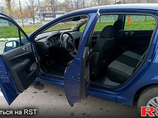 Синій Пежо 307, об'ємом двигуна 2 л та пробігом 434 тис. км за 3000 $, фото 3 на Automoto.ua