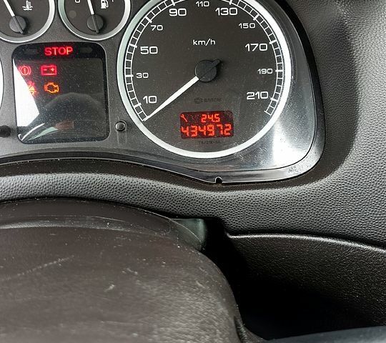 Синій Пежо 307, об'ємом двигуна 2 л та пробігом 434 тис. км за 3000 $, фото 11 на Automoto.ua