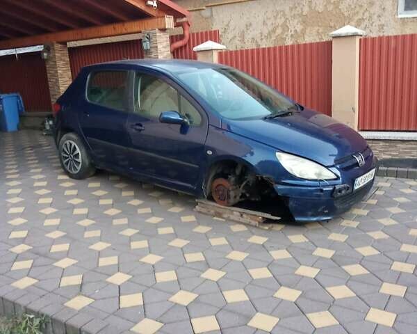 Синій Пежо 307, об'ємом двигуна 2 л та пробігом 347 тис. км за 999 $, фото 16 на Automoto.ua
