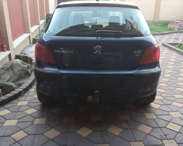 Синій Пежо 307, об'ємом двигуна 2 л та пробігом 347 тис. км за 999 $, фото 23 на Automoto.ua