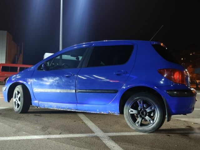 Синий Пежо 307, объемом двигателя 1.4 л и пробегом 777 тыс. км за 2499 $, фото 10 на Automoto.ua