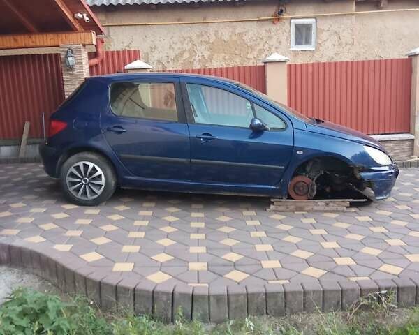 Синій Пежо 307, об'ємом двигуна 2 л та пробігом 347 тис. км за 999 $, фото 20 на Automoto.ua