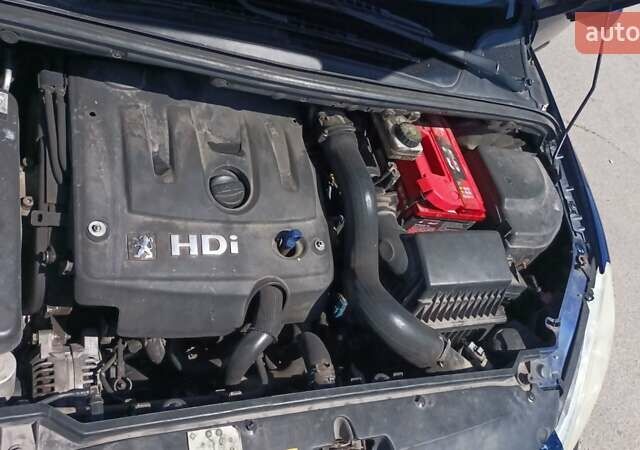 Синій Пежо 307, об'ємом двигуна 2 л та пробігом 430 тис. км за 3400 $, фото 9 на Automoto.ua