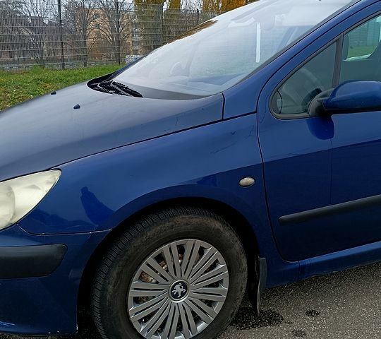 Синій Пежо 307, об'ємом двигуна 2 л та пробігом 434 тис. км за 3000 $, фото 2 на Automoto.ua