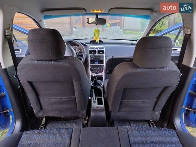 Синий Пежо 307, объемом двигателя 1.59 л и пробегом 310 тыс. км за 3500 $, фото 2 на Automoto.ua