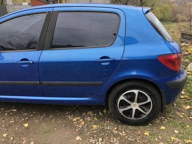 Синій Пежо 307, об'ємом двигуна 1.6 л та пробігом 357 тис. км за 3400 $, фото 4 на Automoto.ua