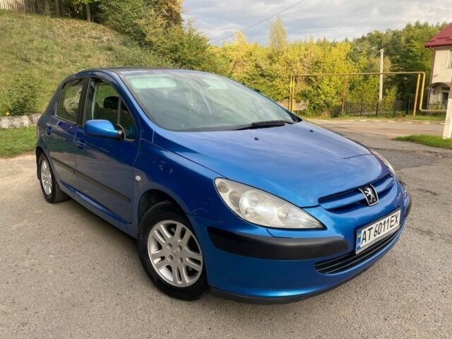 Синій Пежо 307, об'ємом двигуна 1.6 л та пробігом 242 тис. км за 4500 $, фото 1 на Automoto.ua