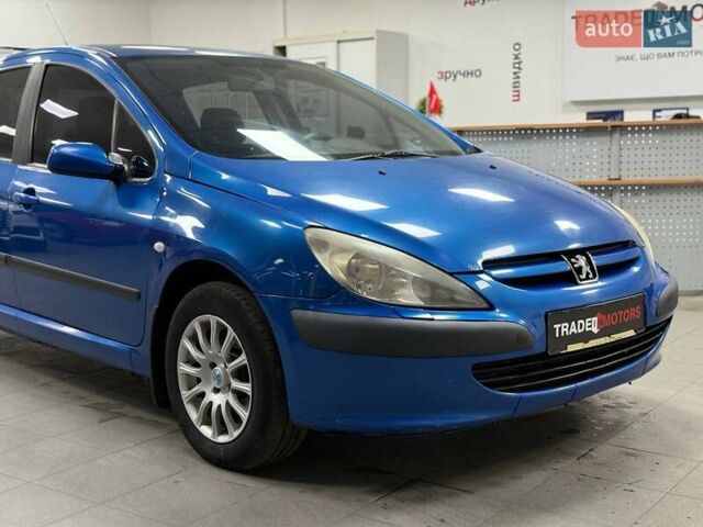 Синій Пежо 307, об'ємом двигуна 1.6 л та пробігом 266 тис. км за 3490 $, фото 1 на Automoto.ua