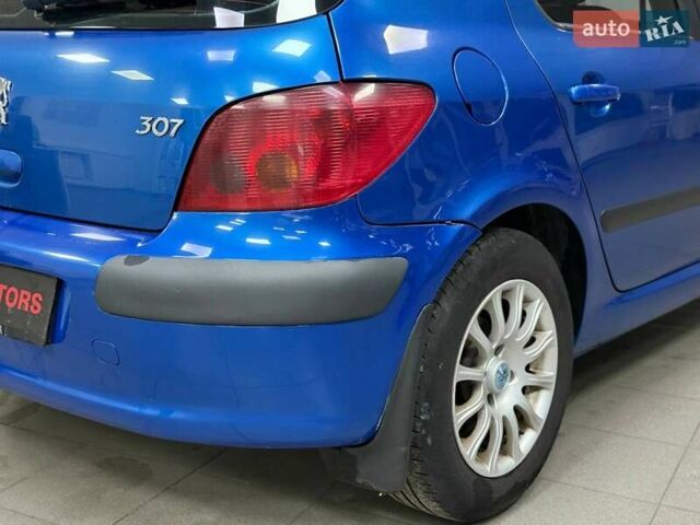 Синій Пежо 307, об'ємом двигуна 1.6 л та пробігом 266 тис. км за 3490 $, фото 11 на Automoto.ua