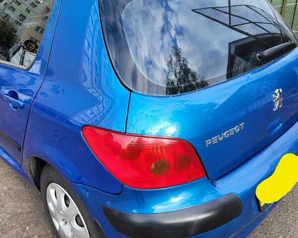 Синий Пежо 307, объемом двигателя 1.6 л и пробегом 141 тыс. км за 4500 $, фото 5 на Automoto.ua