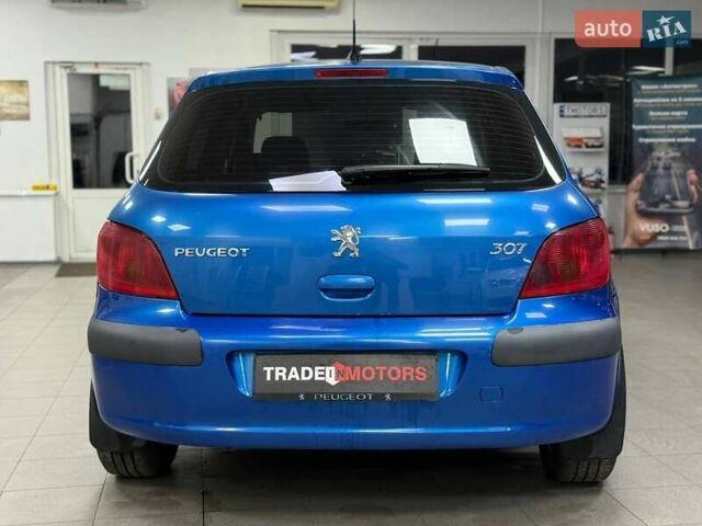 Синій Пежо 307, об'ємом двигуна 1.6 л та пробігом 266 тис. км за 3490 $, фото 10 на Automoto.ua