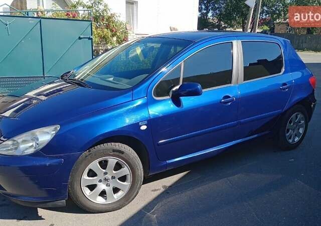 Синий Пежо 307, объемом двигателя 2 л и пробегом 183 тыс. км за 5000 $, фото 3 на Automoto.ua