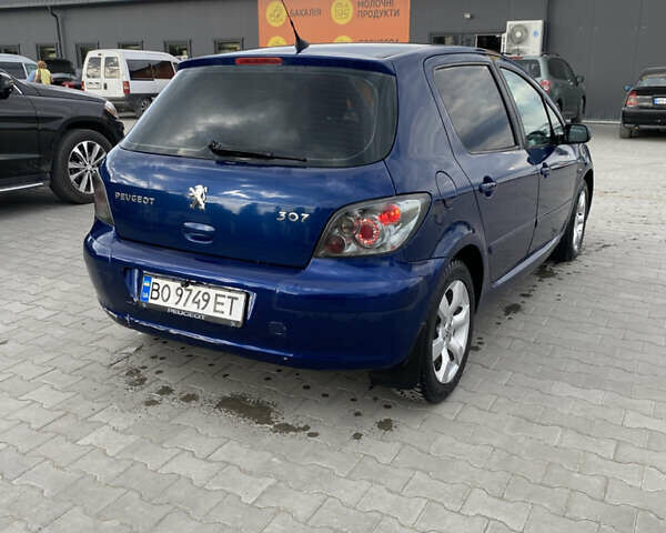Синій Пежо 307, об'ємом двигуна 2 л та пробігом 270 тис. км за 3100 $, фото 3 на Automoto.ua