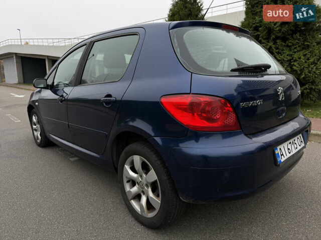 Синій Пежо 307, об'ємом двигуна 2 л та пробігом 208 тис. км за 3300 $, фото 15 на Automoto.ua