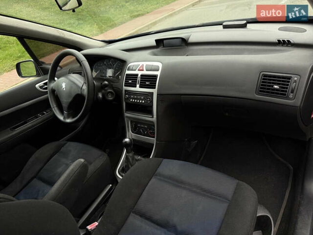 Синій Пежо 307, об'ємом двигуна 2 л та пробігом 208 тис. км за 3300 $, фото 19 на Automoto.ua