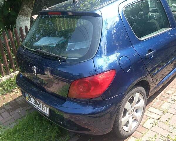 Синій Пежо 307, об'ємом двигуна 2 л та пробігом 350 тис. км за 3400 $, фото 2 на Automoto.ua
