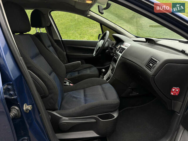 Синій Пежо 307, об'ємом двигуна 2 л та пробігом 208 тис. км за 3300 $, фото 20 на Automoto.ua