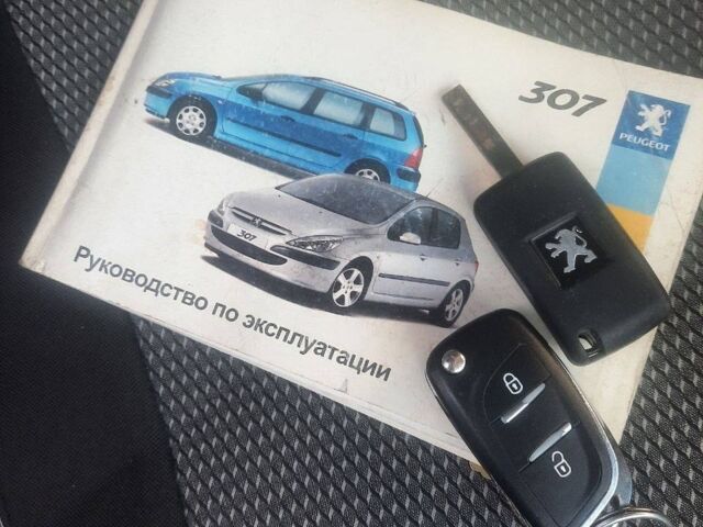 Синий Пежо 307, объемом двигателя 2 л и пробегом 0 тыс. км за 5200 $, фото 2 на Automoto.ua