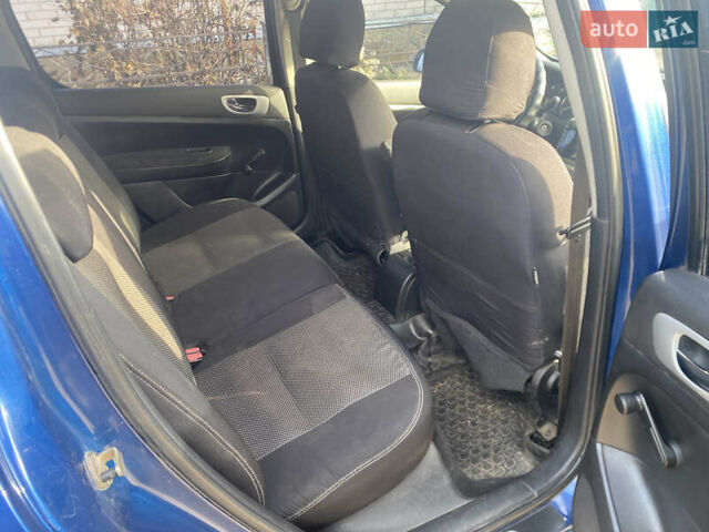 Синий Пежо 307, объемом двигателя 2 л и пробегом 231 тыс. км за 5300 $, фото 11 на Automoto.ua