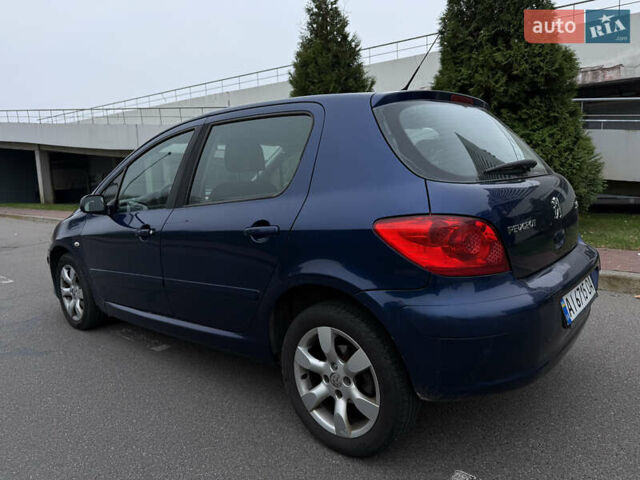 Синій Пежо 307, об'ємом двигуна 2 л та пробігом 208 тис. км за 3300 $, фото 3 на Automoto.ua